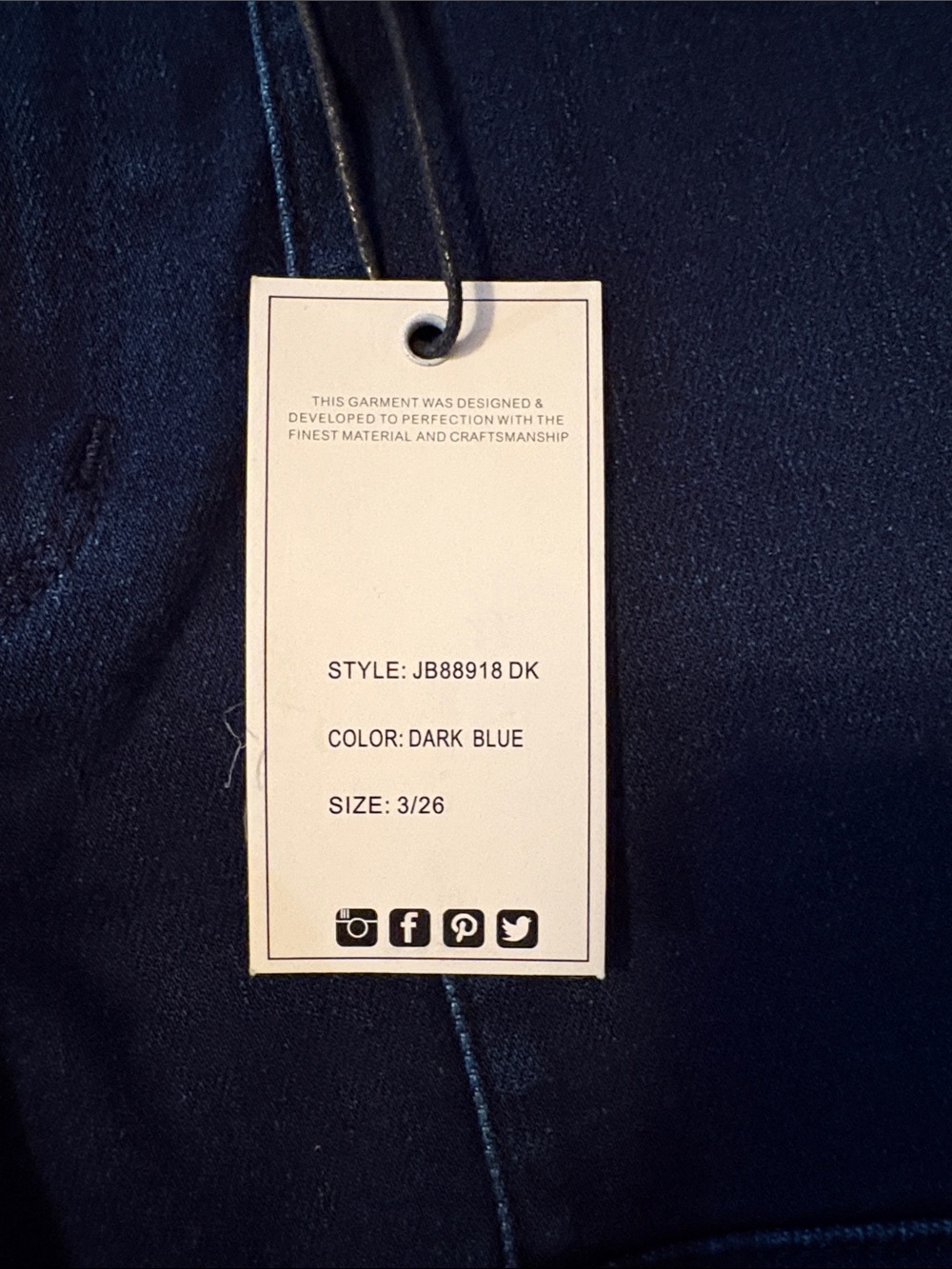 Judy Blue Horizon High Rise Work Wear Utility Straight Leg Jeans Size 3/26 NWT - Picture 8 of 17